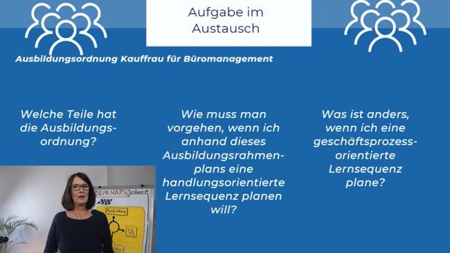 21 - Ausbildungsrahmenplan und seine Bestandteile