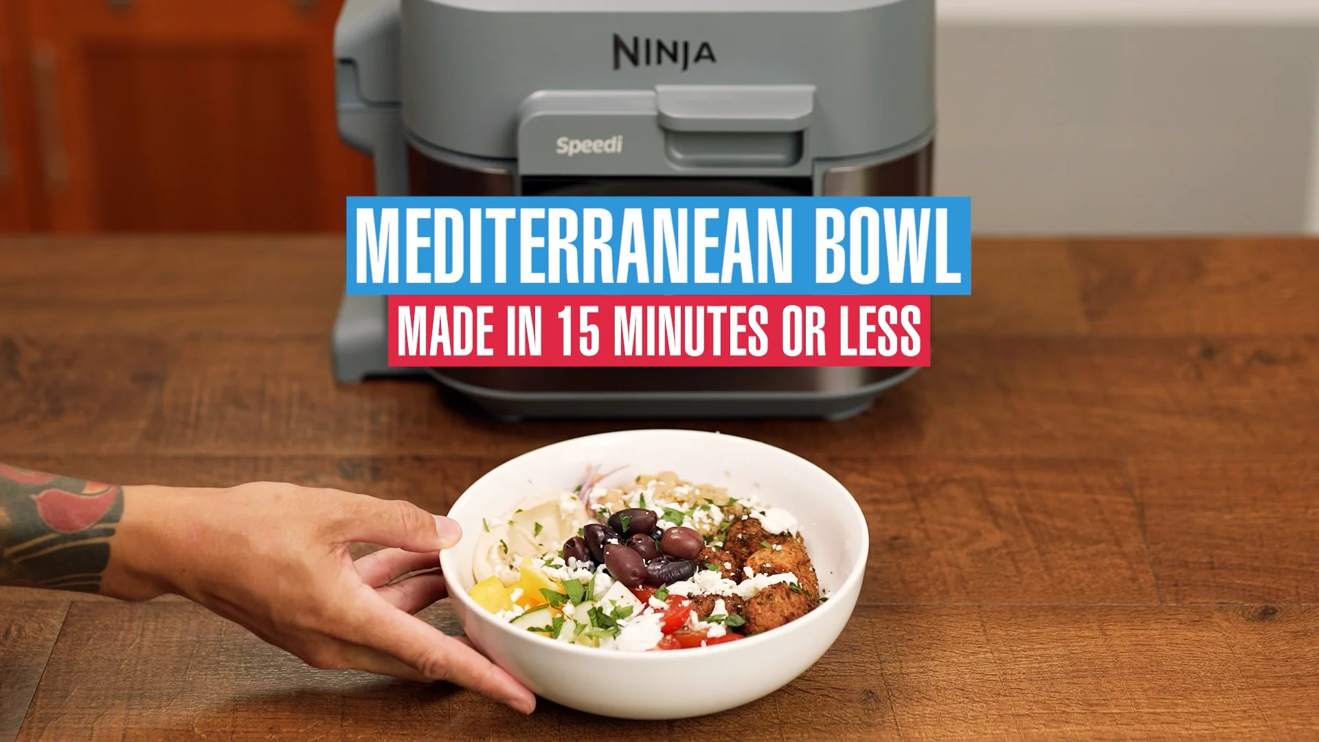 How to Make a Mediterranean Bowl in the Ninja Speedi™ on Vimeo