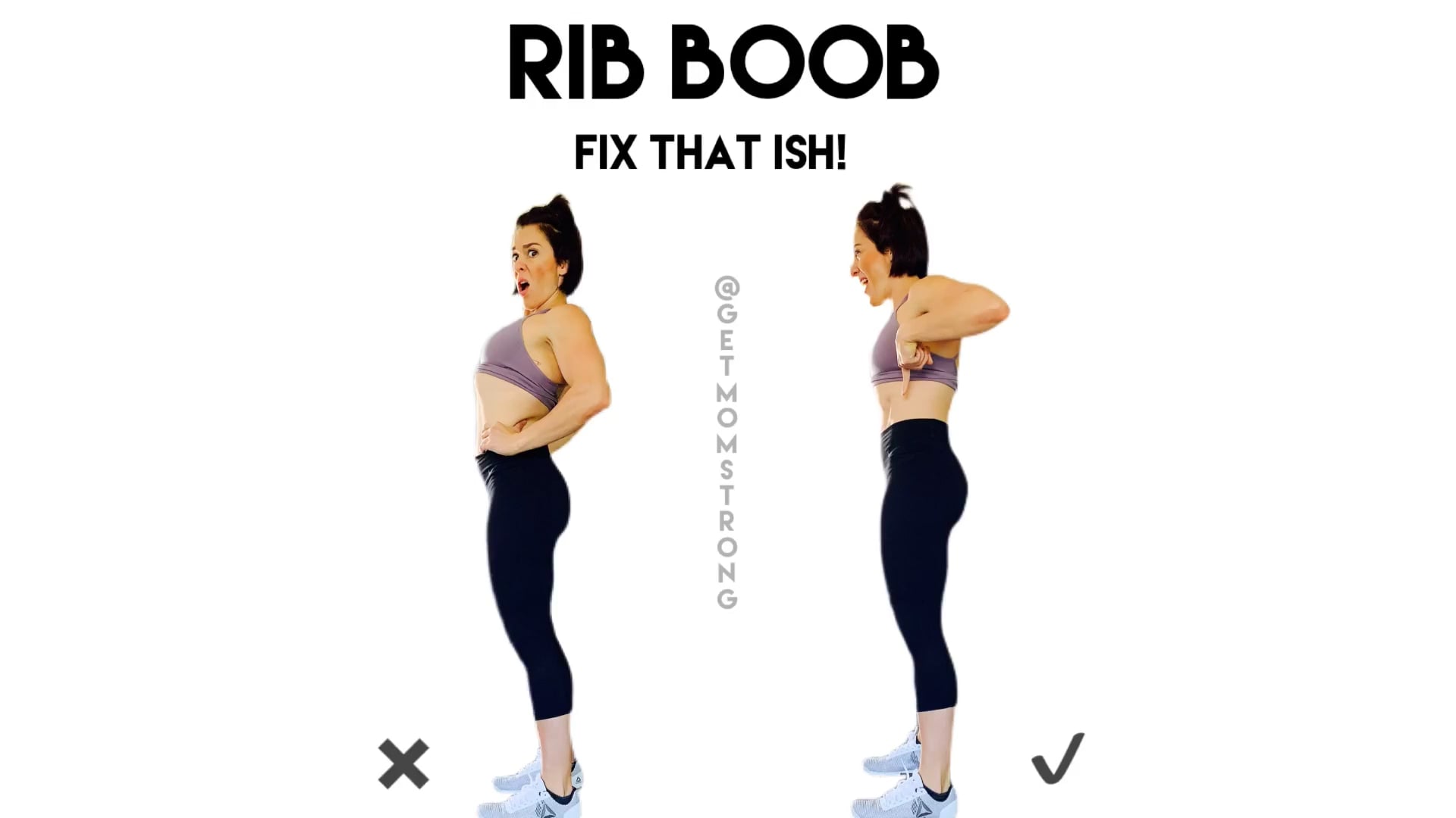 Rib Boobs! Why they are bad for core and pelvic floor.