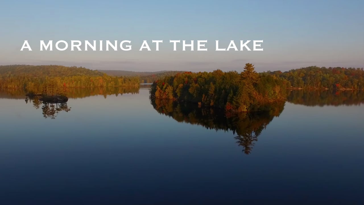 A Morning at the Lake in 4K