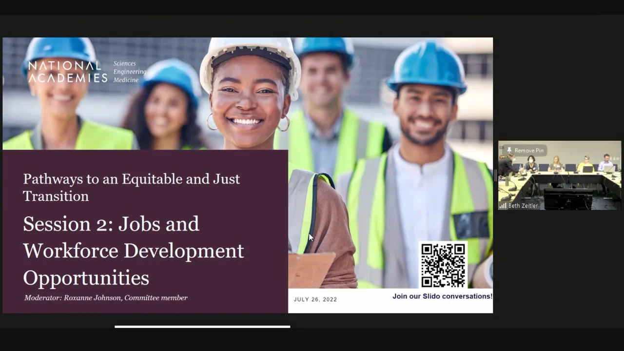 Jobs and Workforce Development Session on Vimeo
