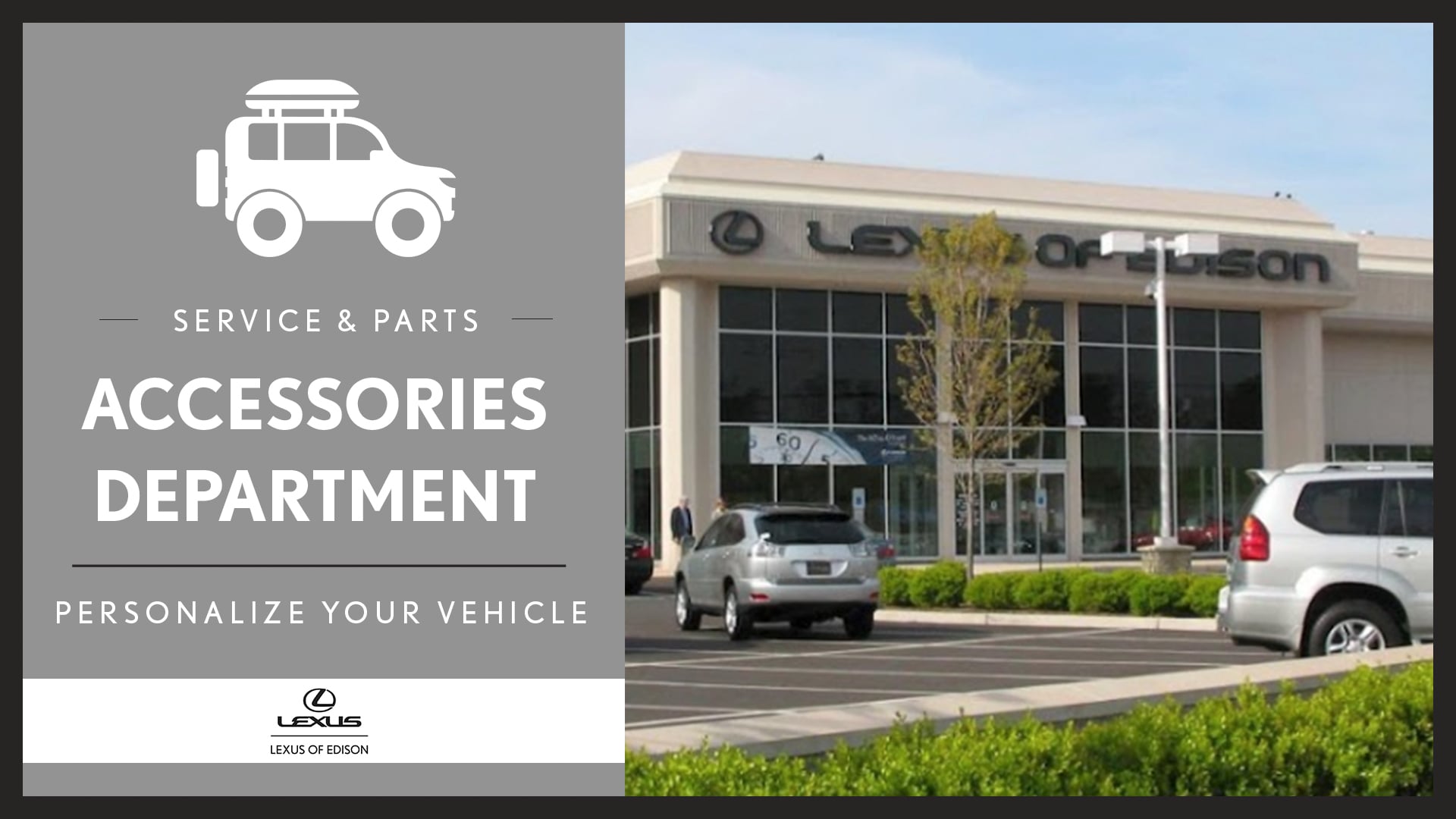 Lexus Accessories Department Edison, NJ // Lexus of Edison Accessories ...