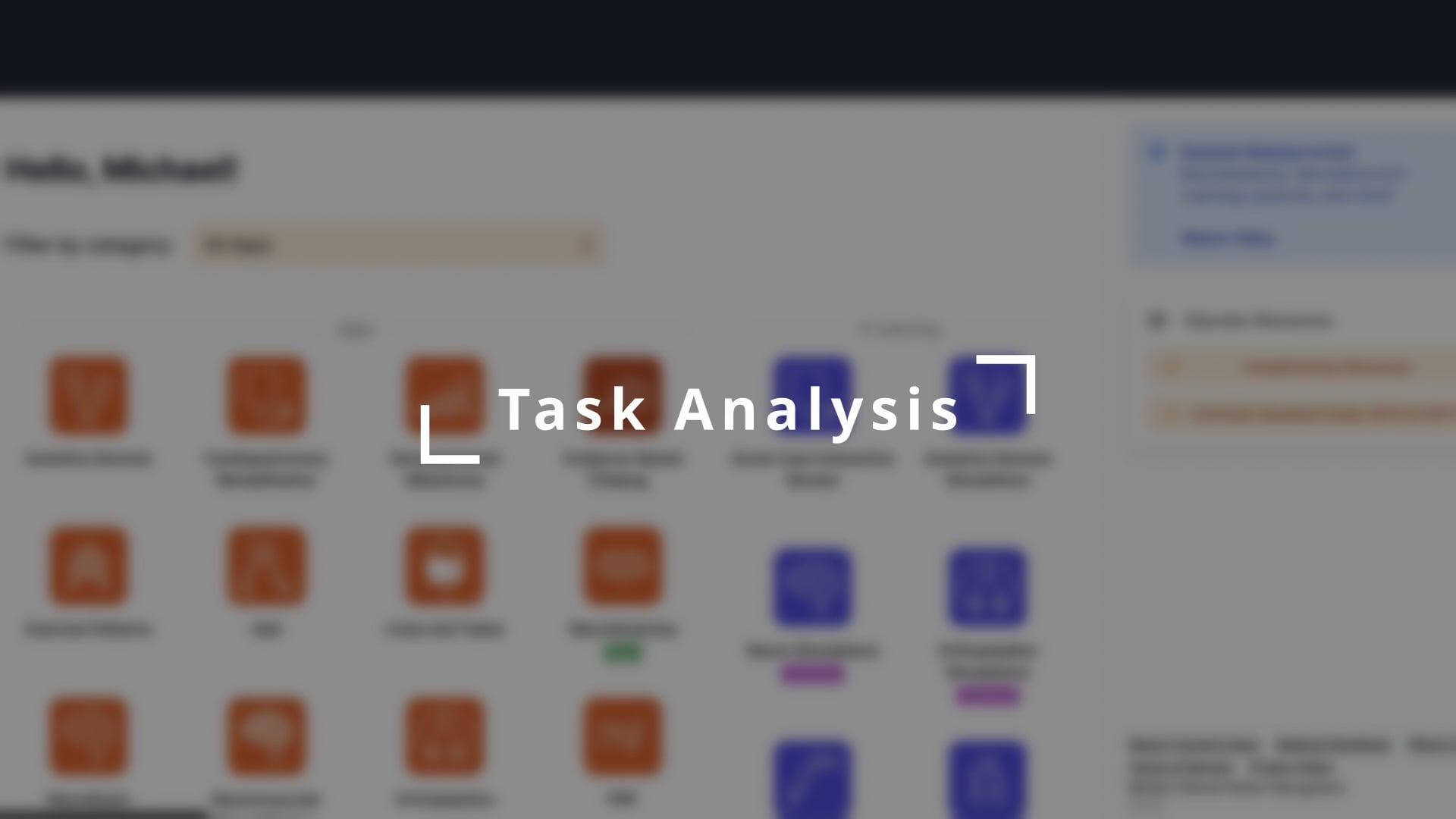 Task Analysis Walkthrough on Vimeo