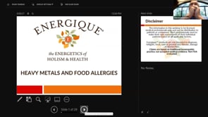 Detoxification: Focus-Heavy Metals and Food Allergies