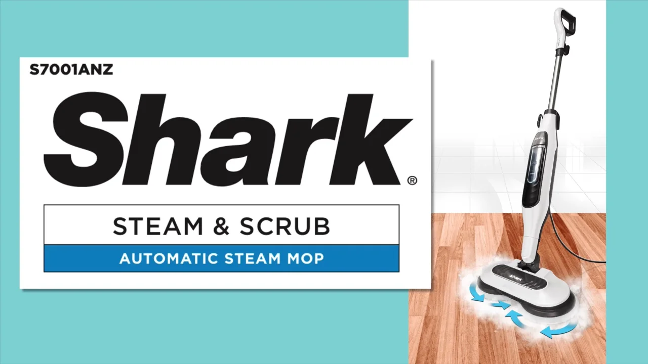 Shark Steam & Scrub Automatic Steam Mop on Vimeo