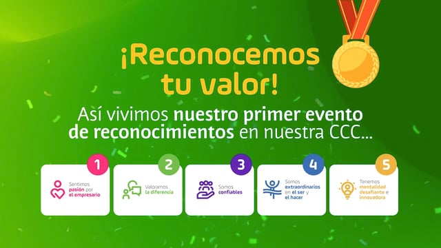 ¡Seguimos recordando nuestro evento de Reconocimiento!