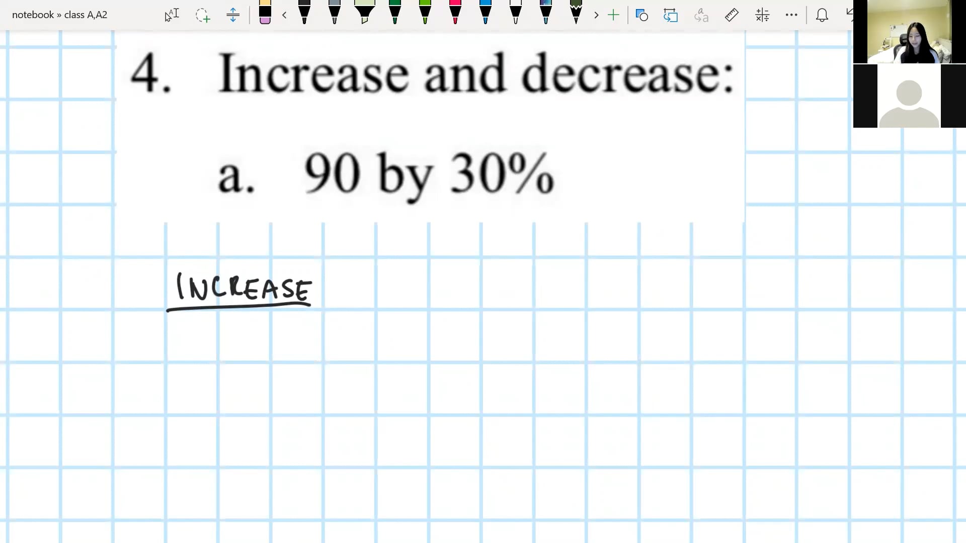 Y7-Basic-Percentage increase, decrease