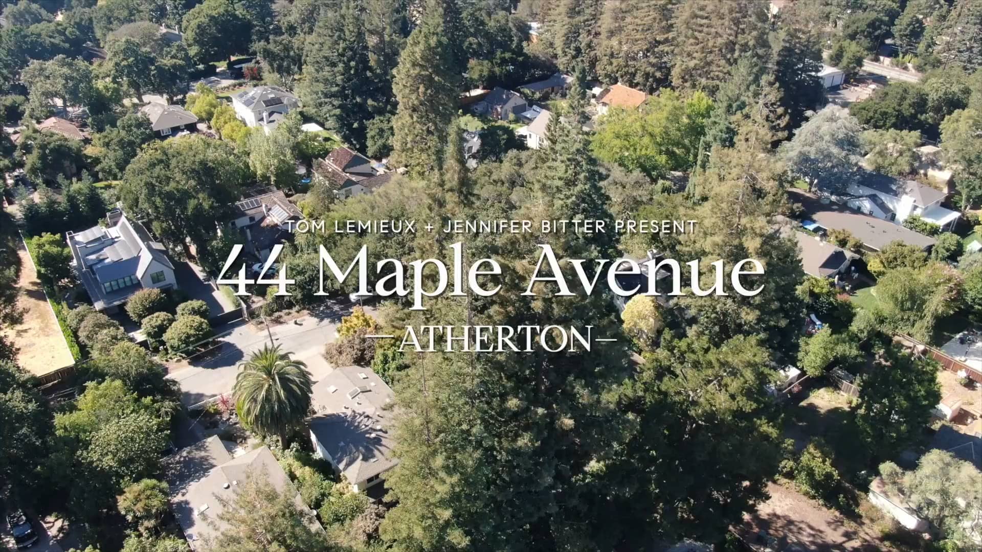 LeMieux Associates Presents 44 Maple Ave, Atherton on Vimeo