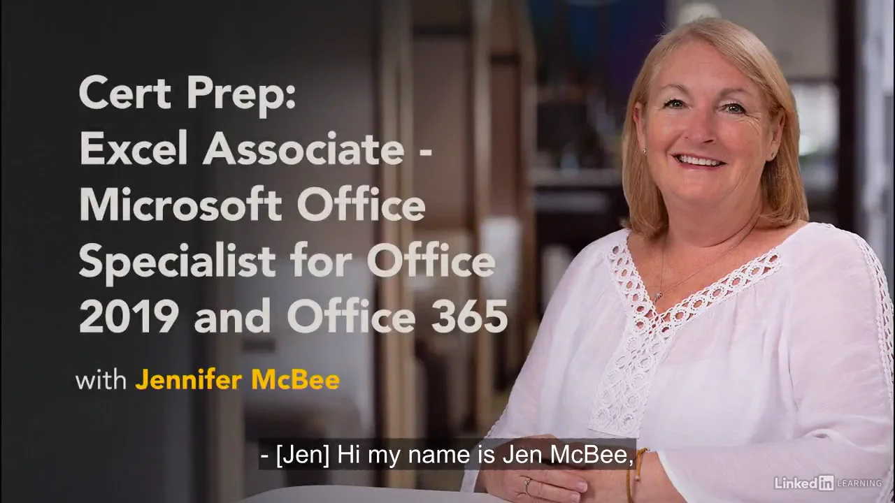 01 - Prove your Excel skills with a MOS certification on Vimeo