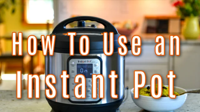 How to use online an instant pot video