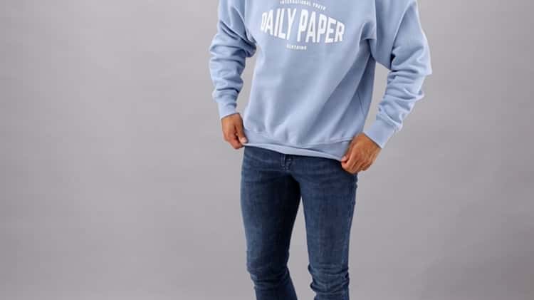 Daily paper trui discount blauw