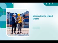 Introduction to Import Export