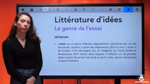 video : le-genre-de-lessai-3569