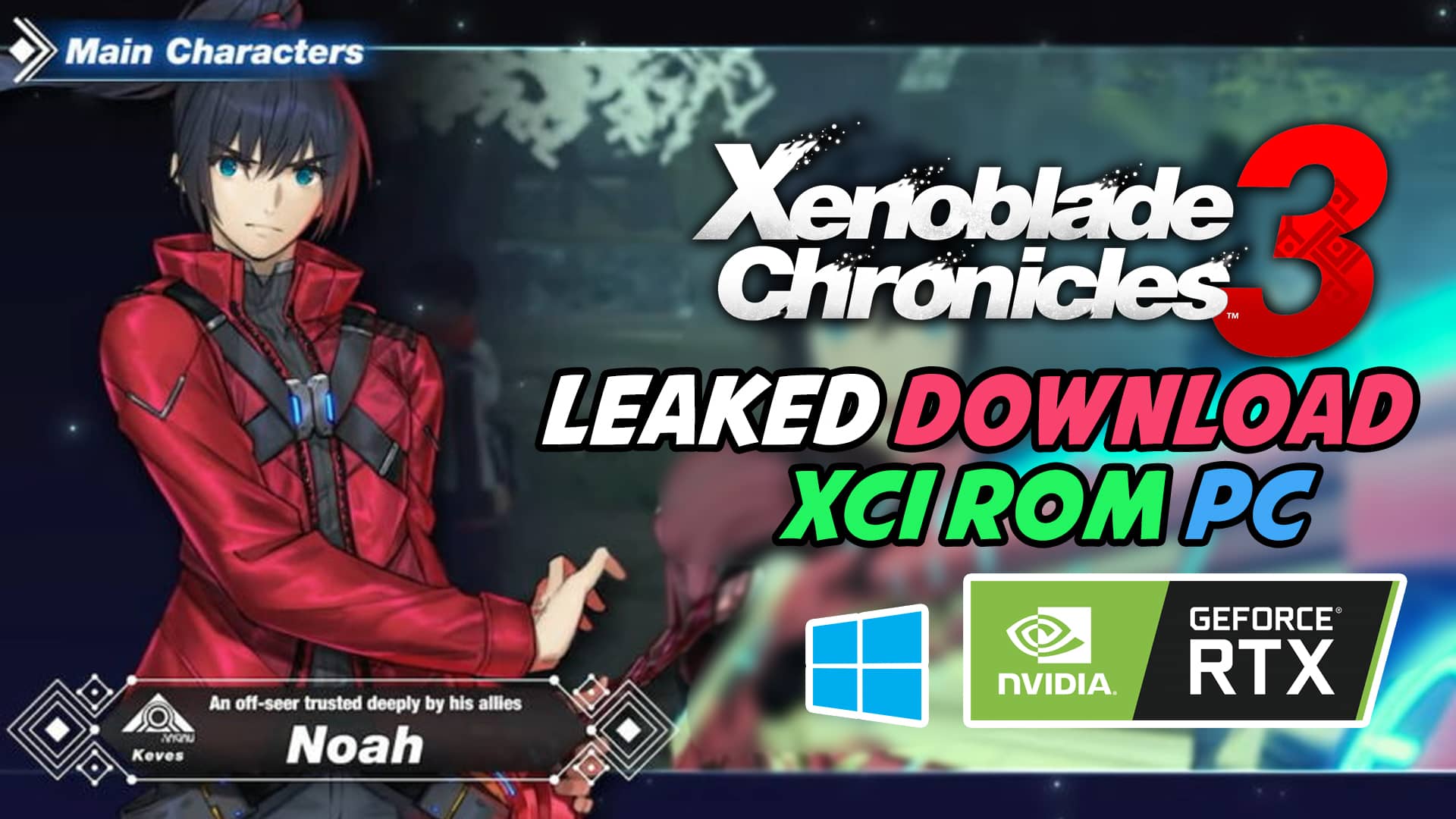 FULL GAME! LEAKED DOWNLOAD! Xenoblade Chronicles 3 (XCI) on Vimeo