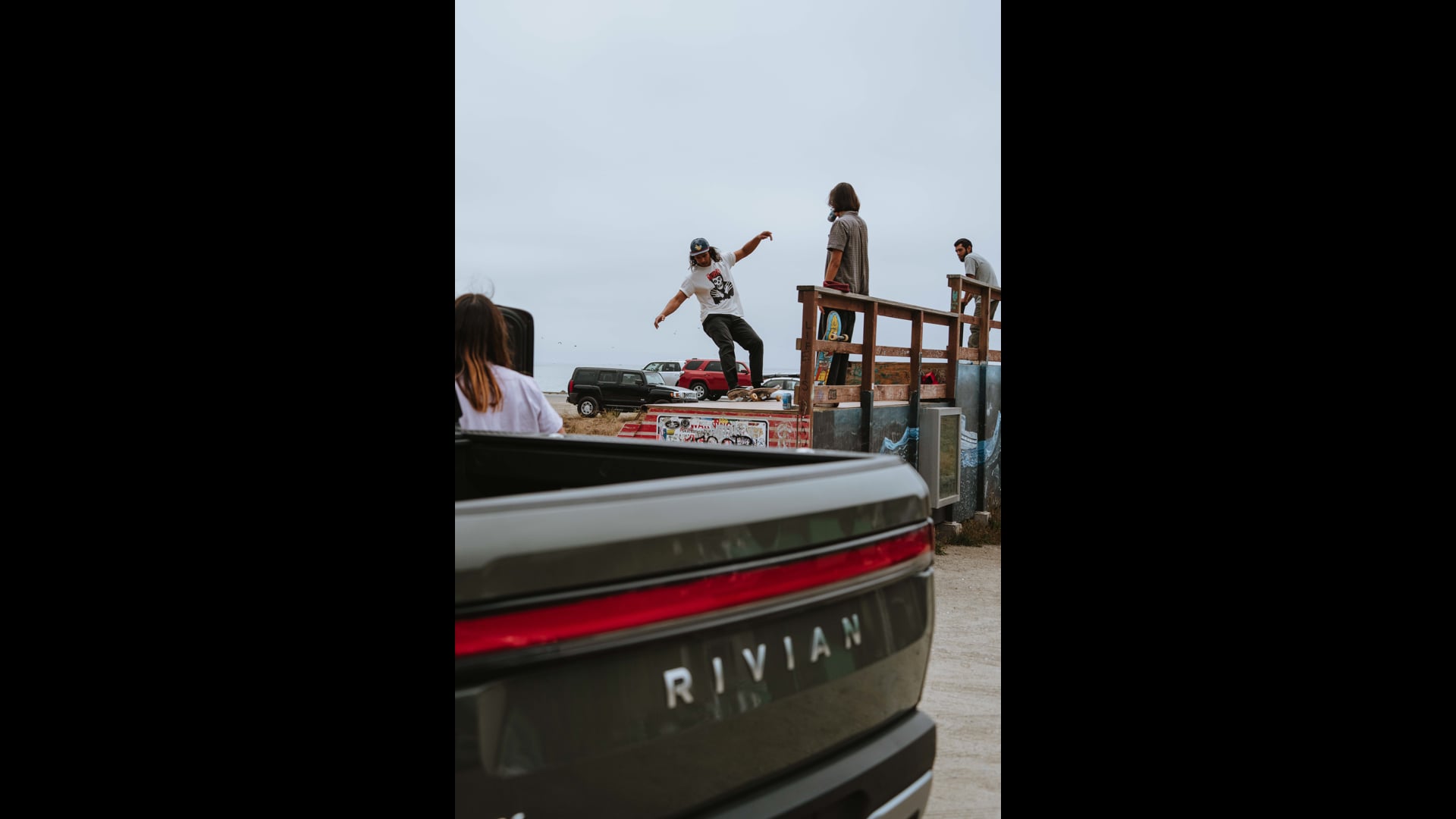 Rivian R1T: Live.Skate.Adventure.