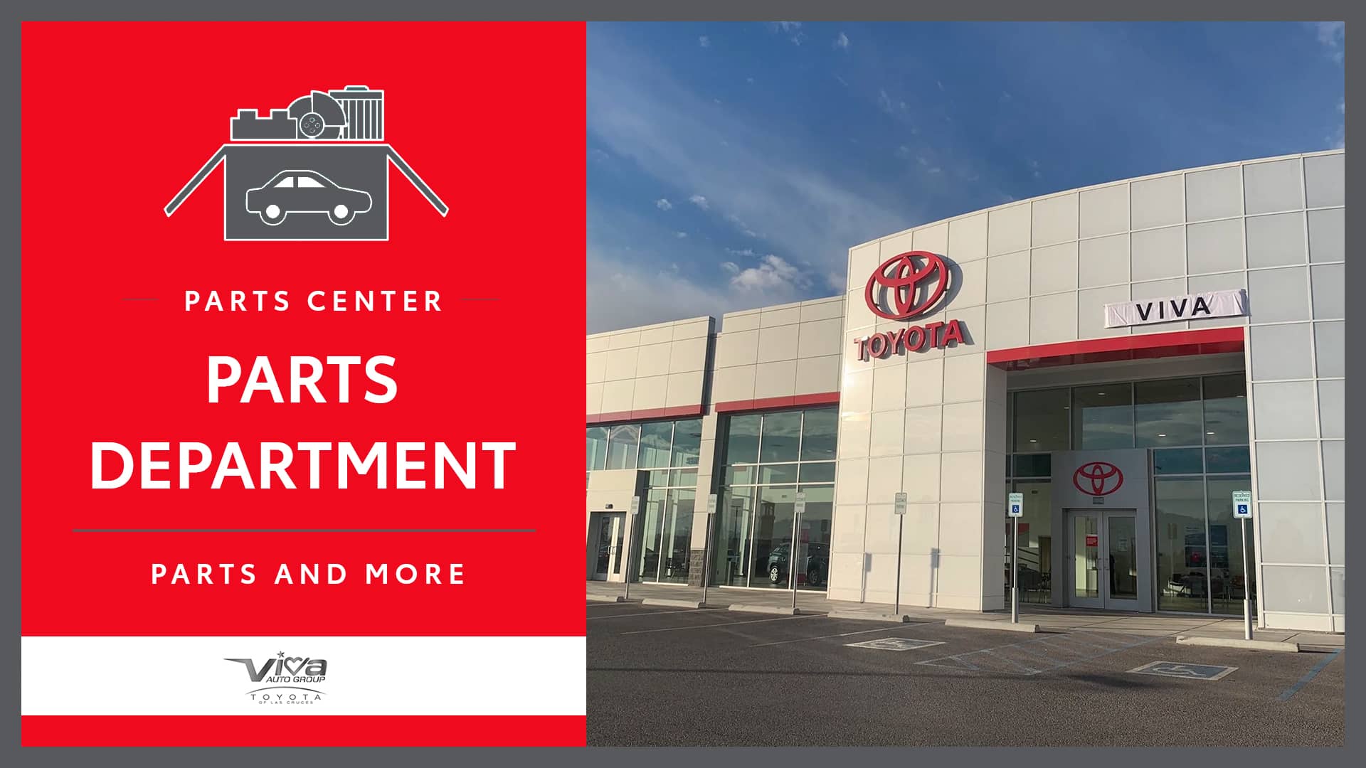 Toyota Parts Department Las Cruces, NM // Viva Toyota of Las Cruces on