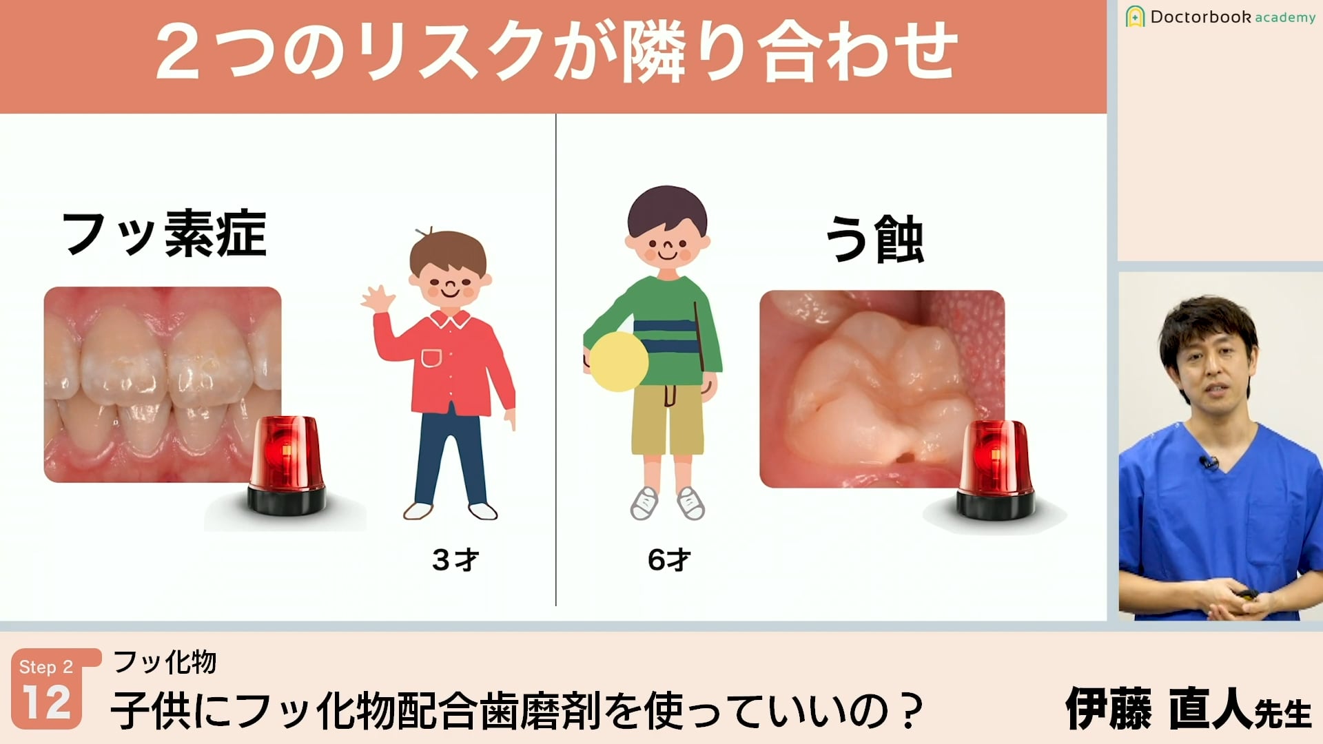 子供にフッ化物配合歯磨剤を使っていいの？│Step2-12