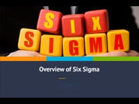 Overview of Six Sigma