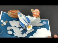 Hope You’re Birthday Is Out Of This World Pop-Up Card