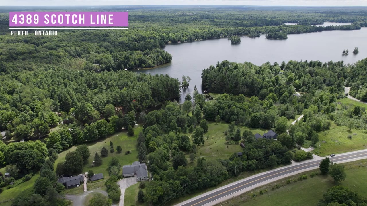 4389 Scotch Line Perth, Ontario Real Estate Listing on Vimeo