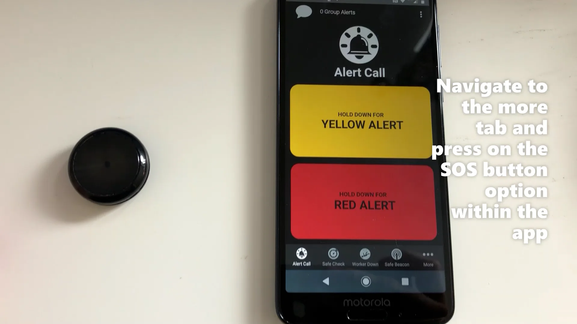 SOS Button - Android Connection and How to Use.mp4 on Vimeo