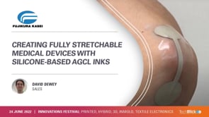 Creating Fully Stretchable Medical Devices with Silicone-based AgCl Inks