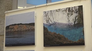 L'Escala des del Mar, homenatge a Miquel Bataller