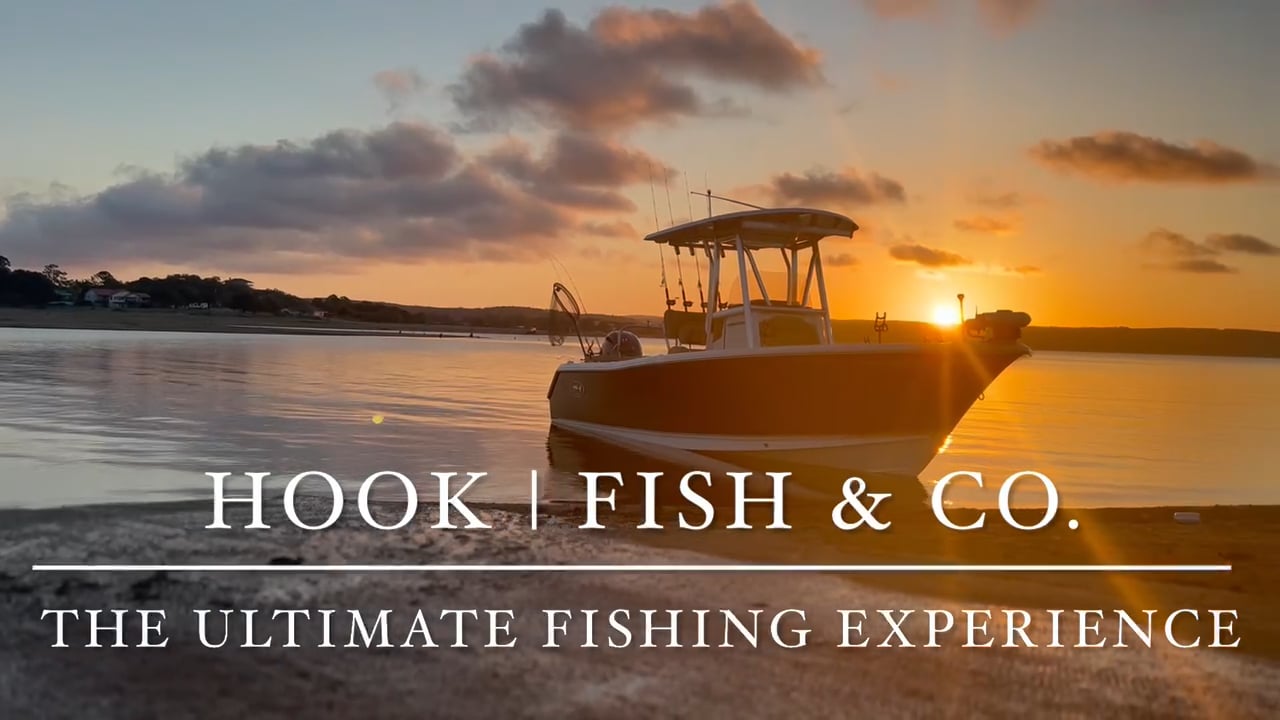 Hook Fish & Company Fishing Guide on Lake Buchanan Tow, Texas