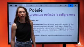 video : ut-pictura-poiesis-le-calligramme-3575