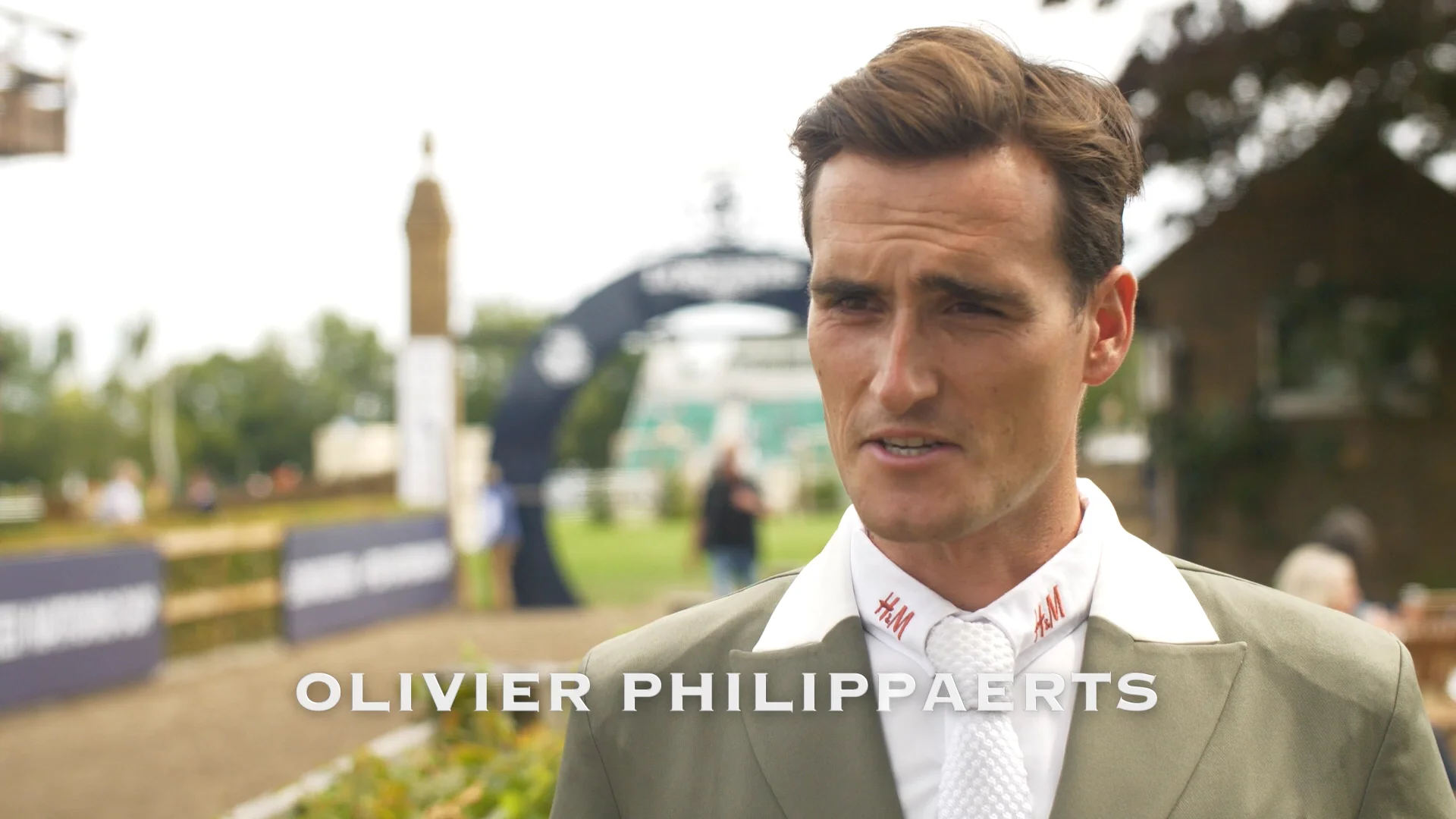 Olivier Philippaerts ahead of the FEI Longines Nations Cup