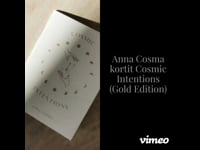 Anna Cosma kortit Cosmic Intentions (Gold Edition)