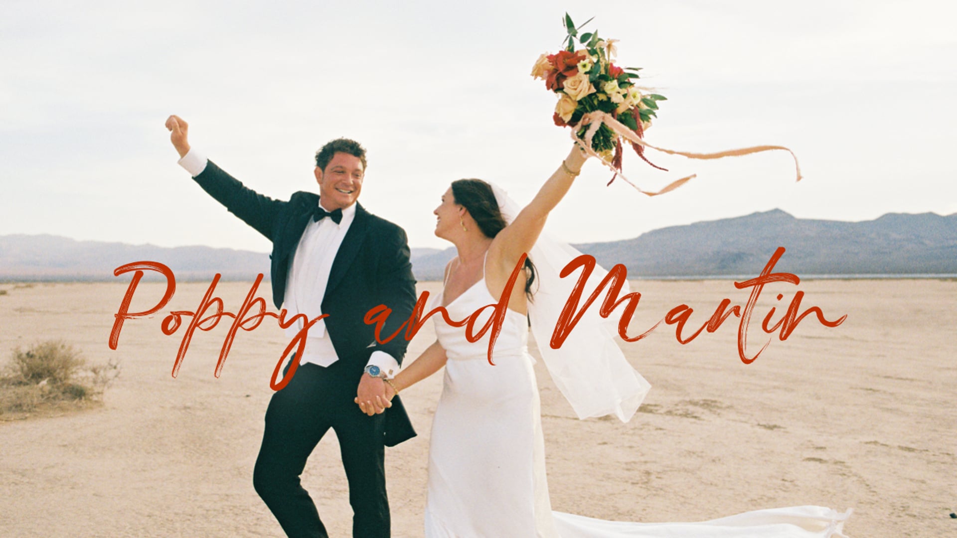 Poppy & Martin | Las Vegas Desert Elopement on Super 8mm Film