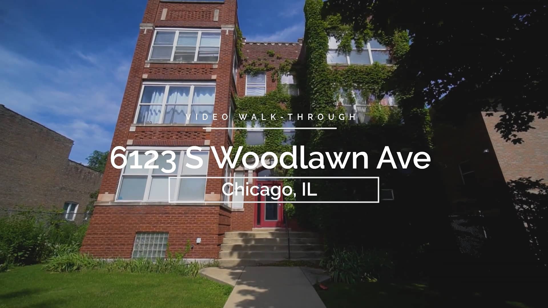 6123 S Woodlawn Ave, Chicago, IL on Vimeo