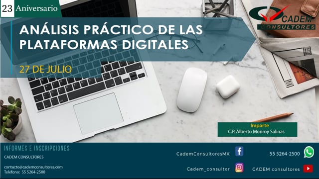 Análisis práctico de las plataformas digitales