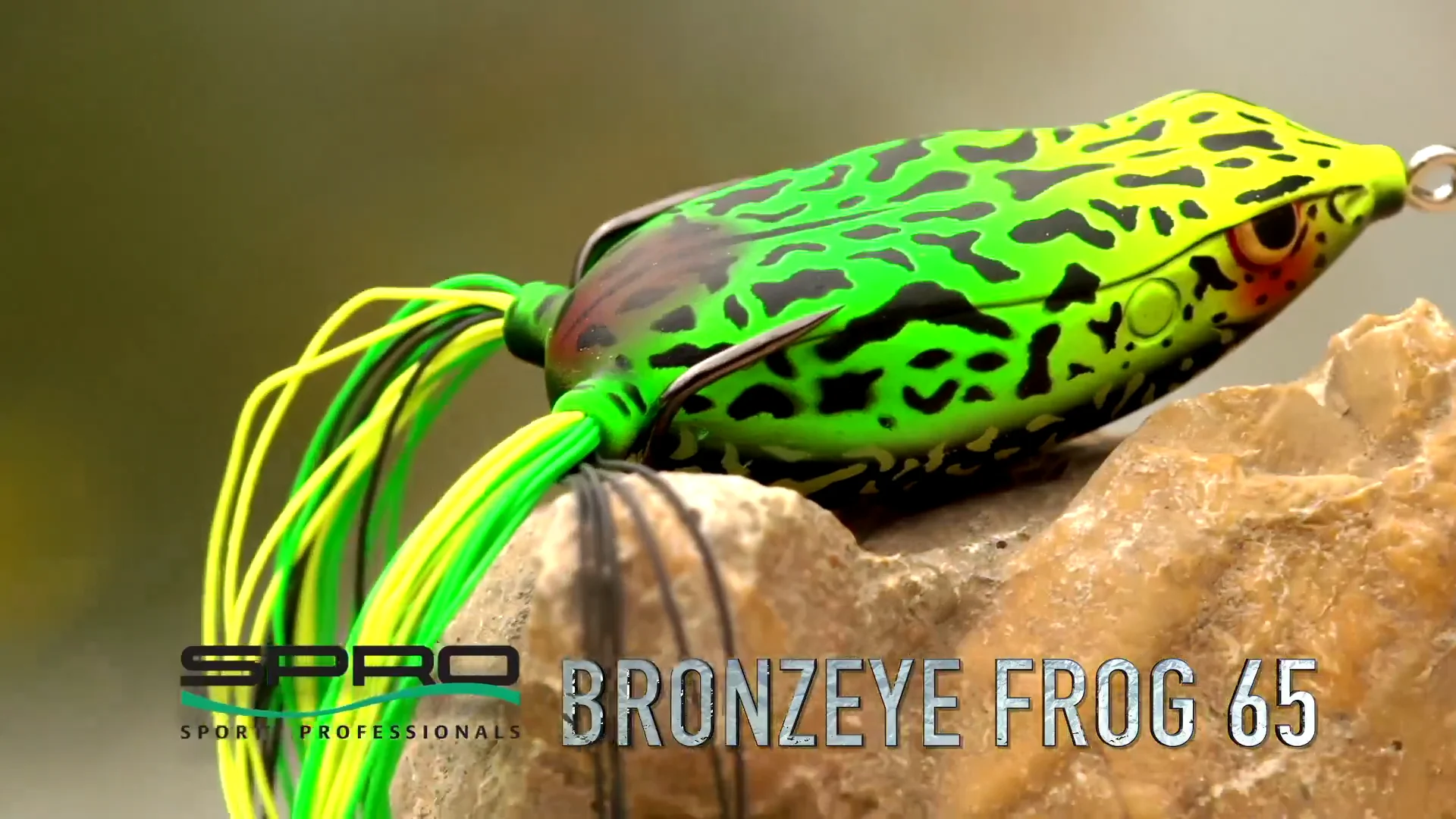 SPRO Dean Rojas Bronzeye King Daddy Frog Bass Fishing Lure