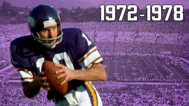 Fran Tarkenton  Minnesota vikings football, Vikings football, Vikings  cheerleaders