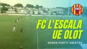 Resum FC l'Escala 0 - 1 UE Olot