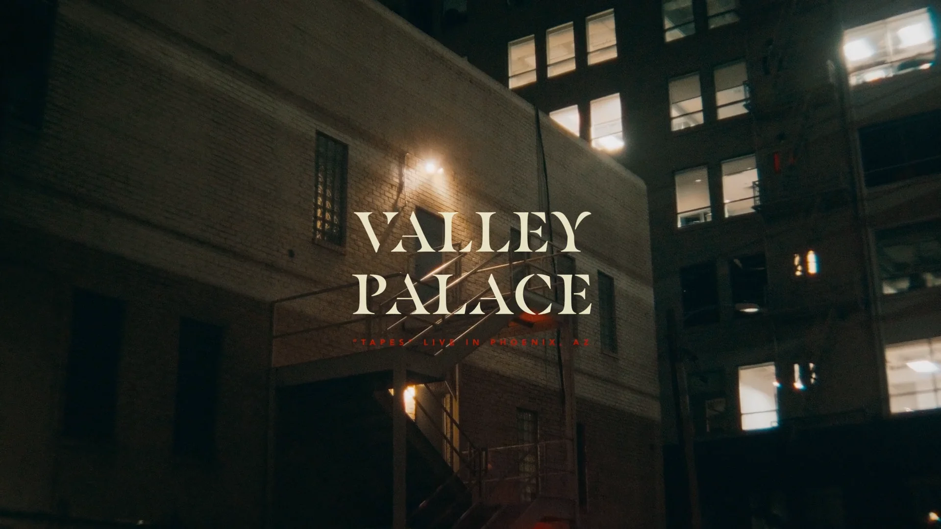 Valley Palace "Tapes" live on Vimeo