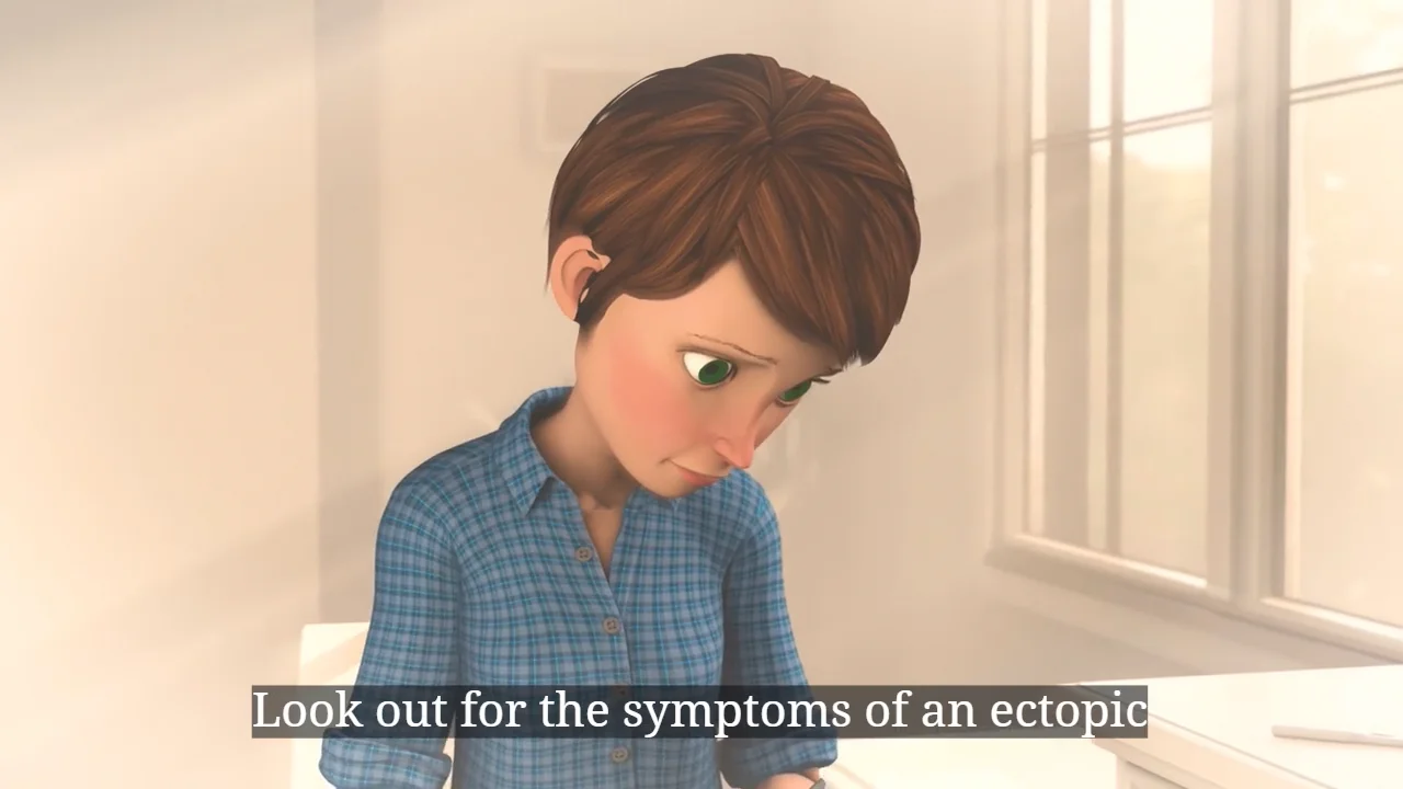 Ectopic pregnancy symptoms animation on Vimeo