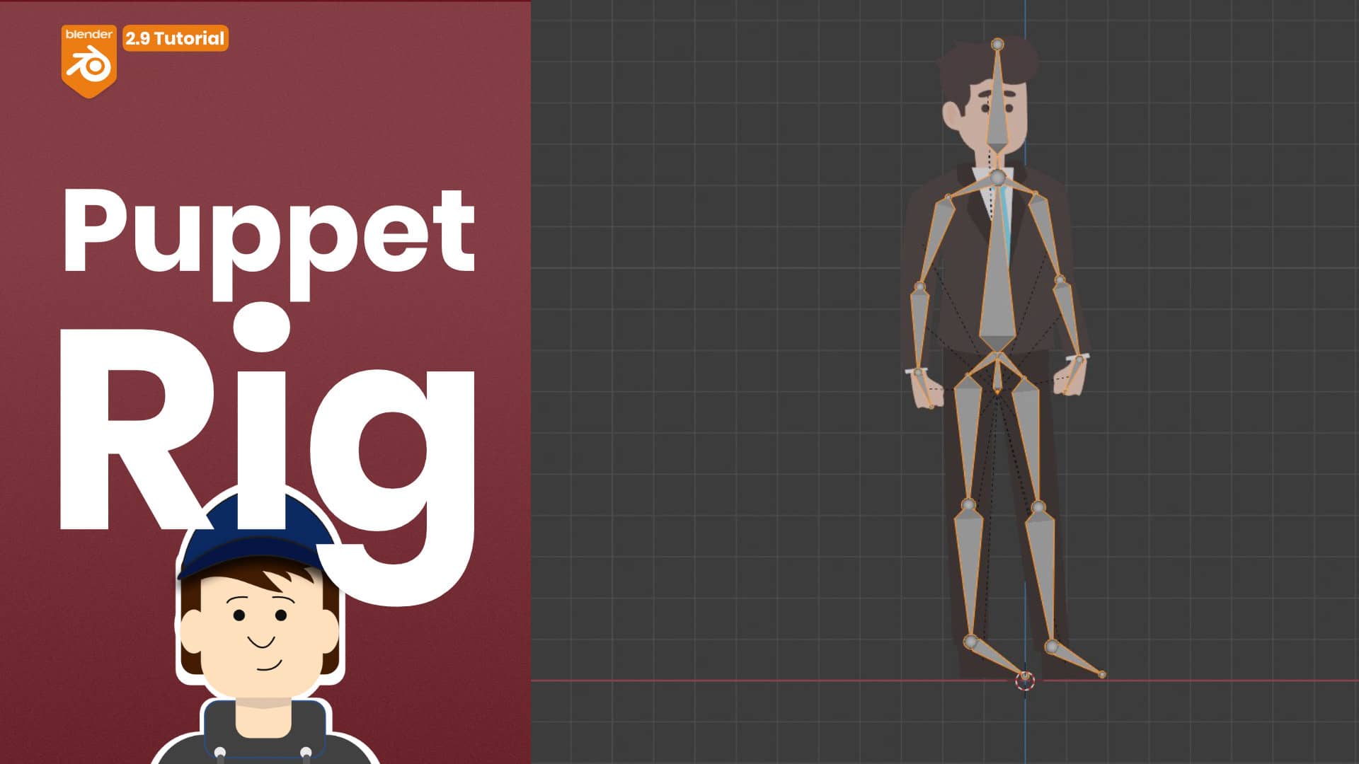 how-to-rig-a-2d-character-in-blender-2-9-on-vimeo