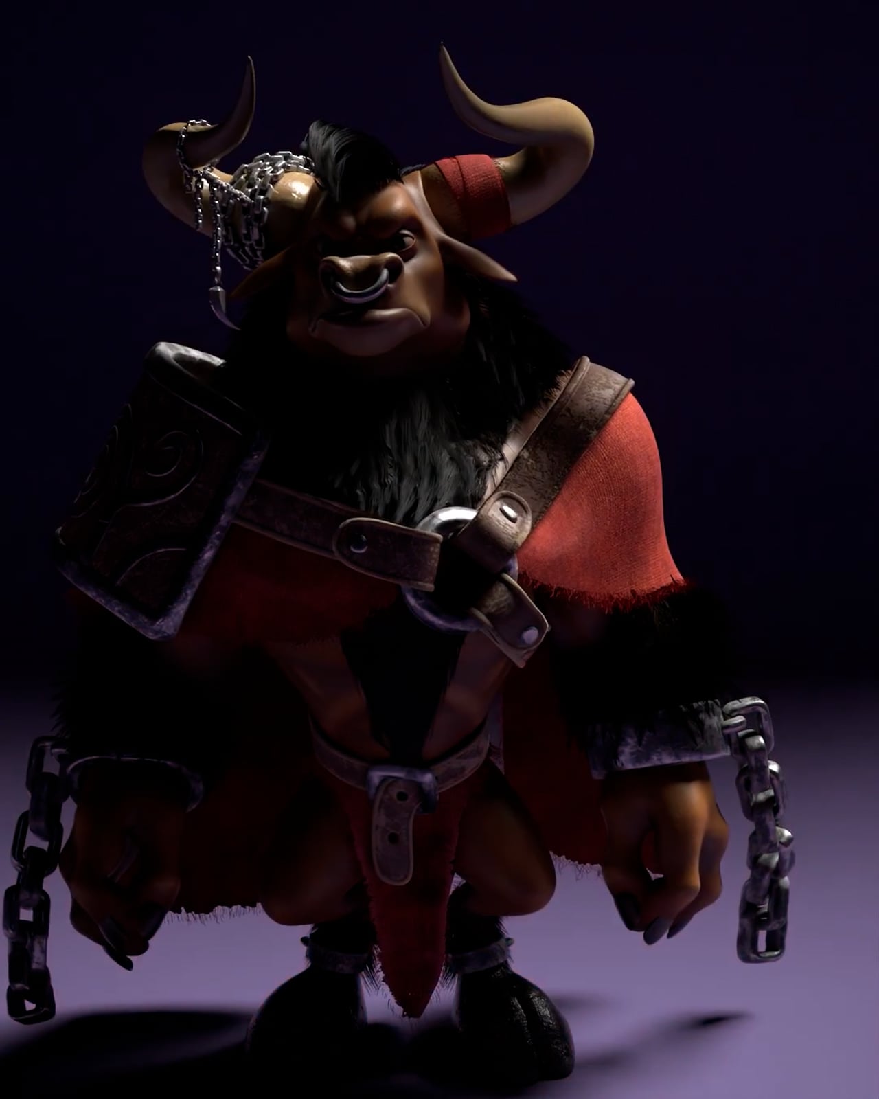 Ssam Cartier's Bull character animation hosted on Vimeo