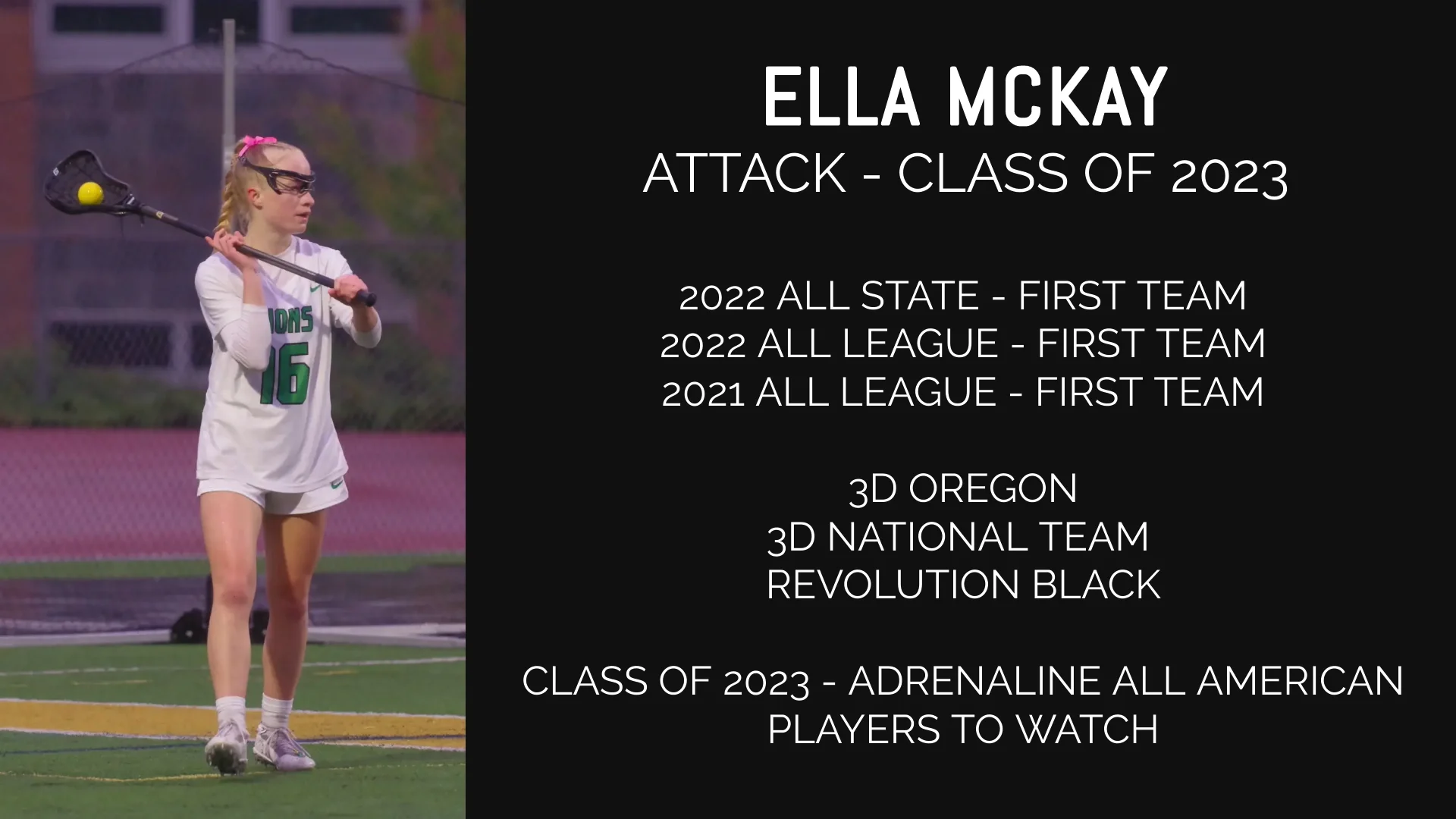 Ella McKay Oregon 2023 Attack Summer 2022 HD 1080p on Vimeo