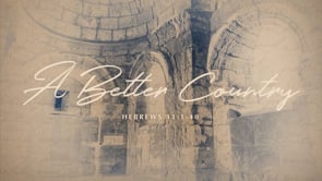 WK 12 | Jesus is A Better: Country | Julio Guarneri