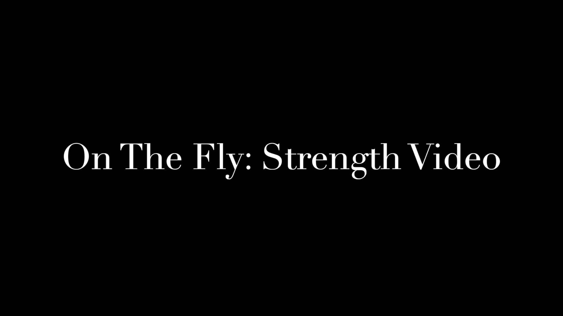 OTF Strength Video on Vimeo