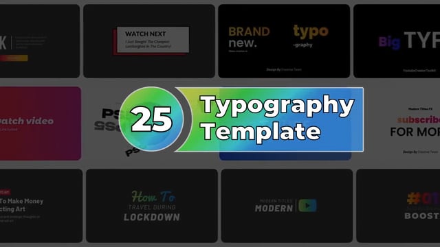 Typography Pack 1