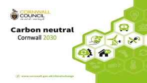 Cllr Martyn Alvey - Carbon Neutral Cornwall presentation