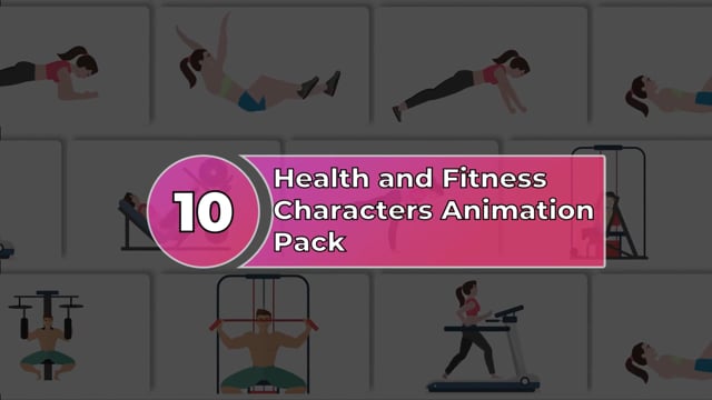 Health and Fiteness Characters