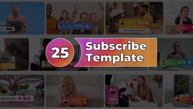 Subscribe Templates Pack 1