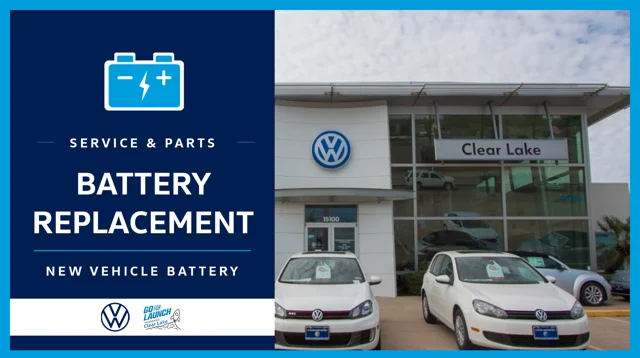 VW Battery Replacement Service in Houston, TX
