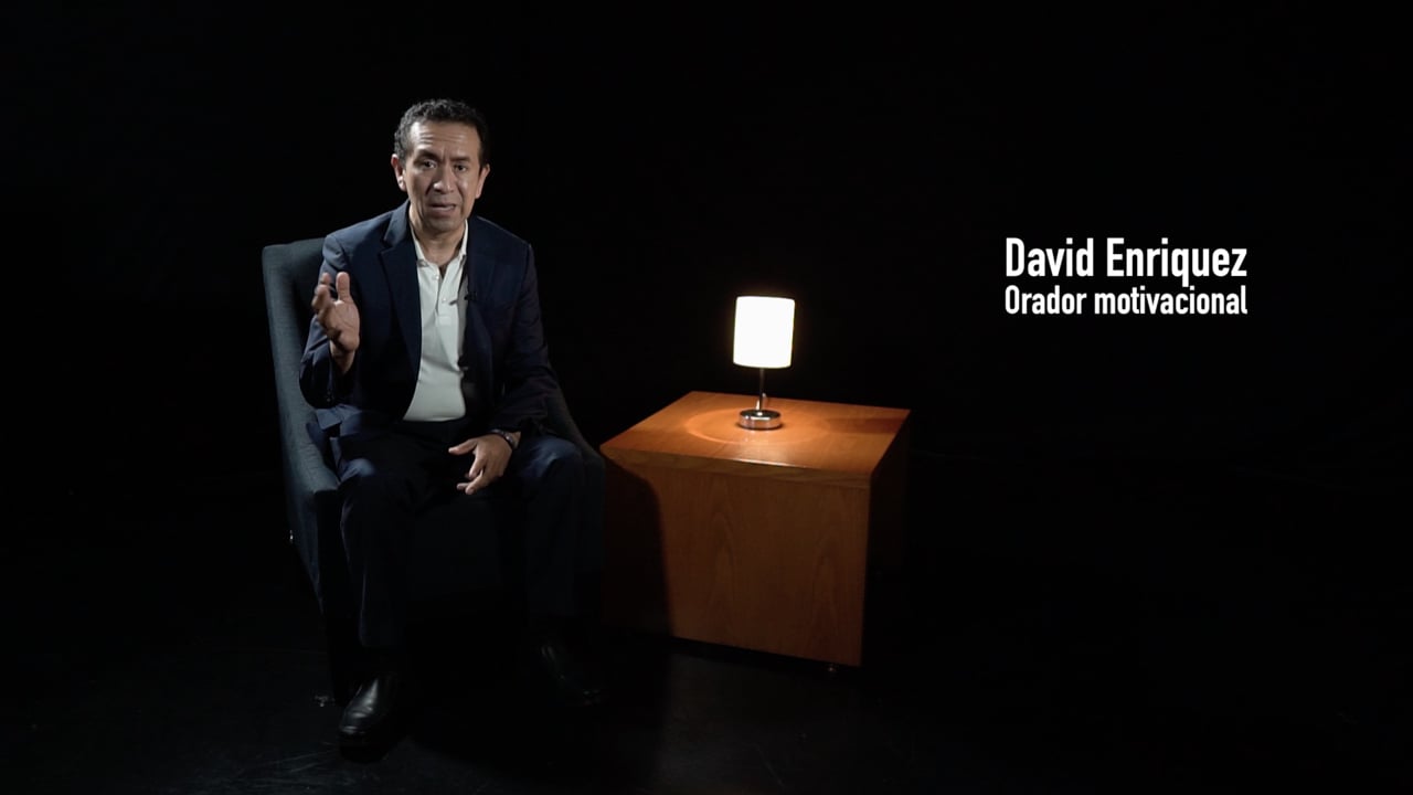 David Enríquez, orador motivacional, P1